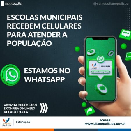 Escolas Municipais Recebem Celulares para Atender a População