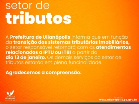 Retorno dos Atendimentos Relacionados a Iptu e Etbi.
